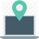 Laptop Location Finder Icon