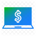 Laptop Internet Banking Computer Icon
