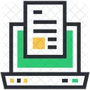 Laptop E Docs Online Icon