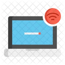Laptop Online Device Icon