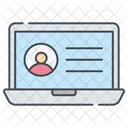 Laptop Digital Screen Icon