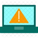 Laptop Alert Warning Icon
