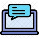 Laptop Communication Technology Icon