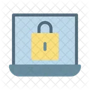 Laptop Lock Private Icon