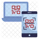 Mobile Barcode Identification Icon