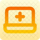Laptop Medical Icon