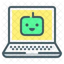 Laptop Ai Artificial Intelligence Icon