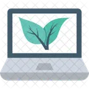 Laptop Ecology Online Icon