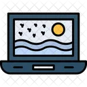Laptop Computer Screen Icon