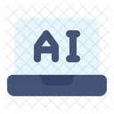 Laptop Ai Artificial Intelligence Technology Icon