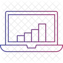 Laptop Analysis Data Processing Mobile Computing Icon