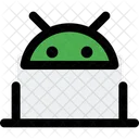 Laptop Android  Icon