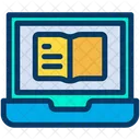 Book Education Laptop Icon