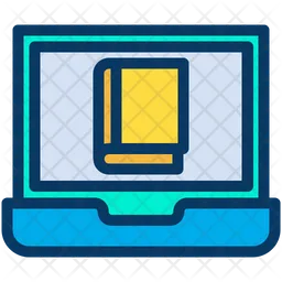 Laptop Book  Icon