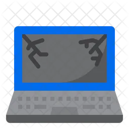 Laptop Broken  Icon
