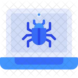 Laptop Bug  Icon