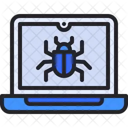 Laptop Bug  Icon