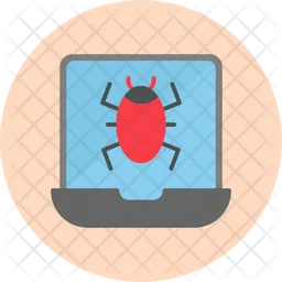 Laptop Bug  Icon