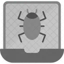 Laptop Bug Icon