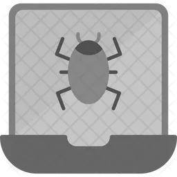 Laptop Bug  Icon