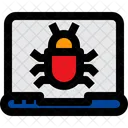 Laptop Bug  Icon