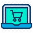 Cart Ecommerce Laptop Icon