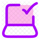 Laptop-check  Icon