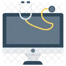 Laptop checkup  Icon