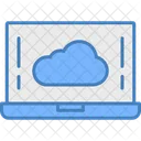 Laptop Cloud Laptop Cloud Icon