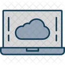 Laptop Cloud Laptop Cloud Icône