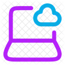 Laptop-Cloud  Icon