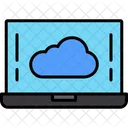 Laptop Cloud Laptop Cloud Icon