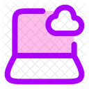 Laptop-cloud  Icon