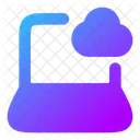 Laptop-cloud  Icon