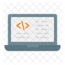 Coding Laptop Development Icon
