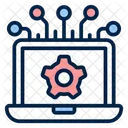 Laptop Configuration Customization Icon