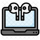 Laptop Connected  Icon