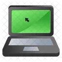 System Laptop Cursor Notebook Icon