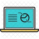 Laptop Data Icon