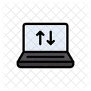 Laptop Notebook Daten Symbol