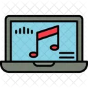 Laptop de música  Icon