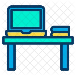 Laptop Desk  Icon
