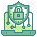 Laptop Digital Security Laptop Security Laptop Icône