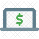 Laptop Dollar Icon