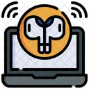 Laptop Earbuds  Icon