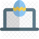 Laptop Easter Icon