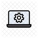 Einstellung SEO Laptop Symbol