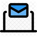 Laptop Email Online Email Online Mail Icon