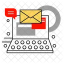 Laptop email  Icon