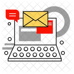 Laptop email  Icon